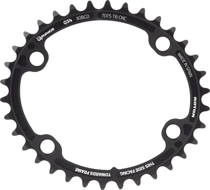 Rotor Q-Rings Aldhu 3D+/Vegast 110 BCD 52 Zähne Kettenblatt