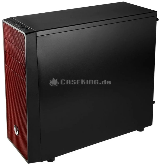 BitFenix Neos schwarz/rot, schallgedämmt