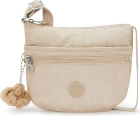 Kipling Arto S Umhängetasche sparkled beige