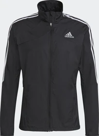 adidas Marathon 3-Stripes Laufjacke schwarz/weiß (Herren)