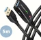 Axagon USB-A Verlängerung, USB 3.0, 5Gb/s, USB-A 3.0 [Stecker] auf USB-A 3.0 [Buchse], aktiv, Verlängerungskabel A/A, 5m Vorschaubild