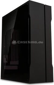 Lazer3D HT5 Stealth, schwarz, Acrylfenster, Mini-ITX