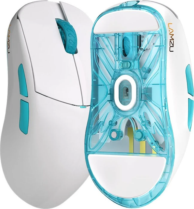 Lamzu Atlantis OG V2 PRO Wireless Gaming Mouse Polar White, USB