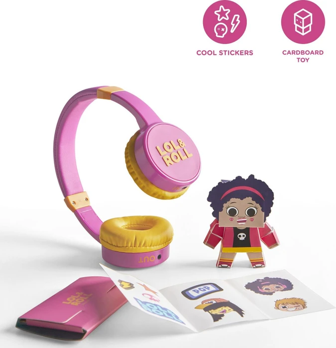 Energy Sistem Lol&Roll Pop Kids Headphones Pink