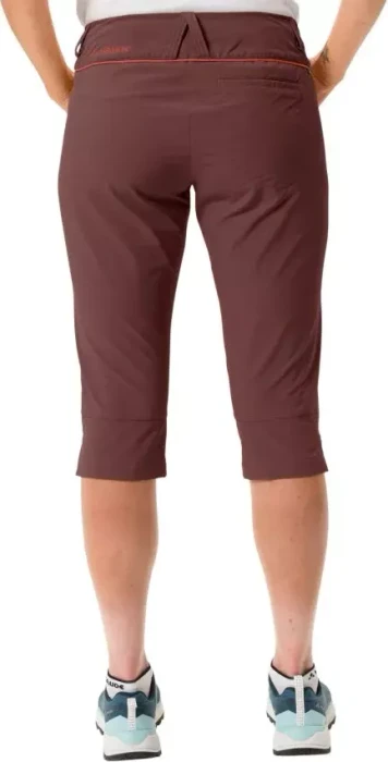 Vaude Skomer Capri Hose 3/4 dark cherry (Damen)