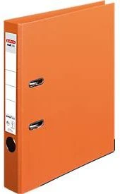 Herlitz maX.file protect plus Ordner 2-Ring, 50mm, A4, orange