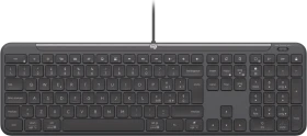Logitech K620 Signature Slim Wired for Business, Graphite, USB, IT