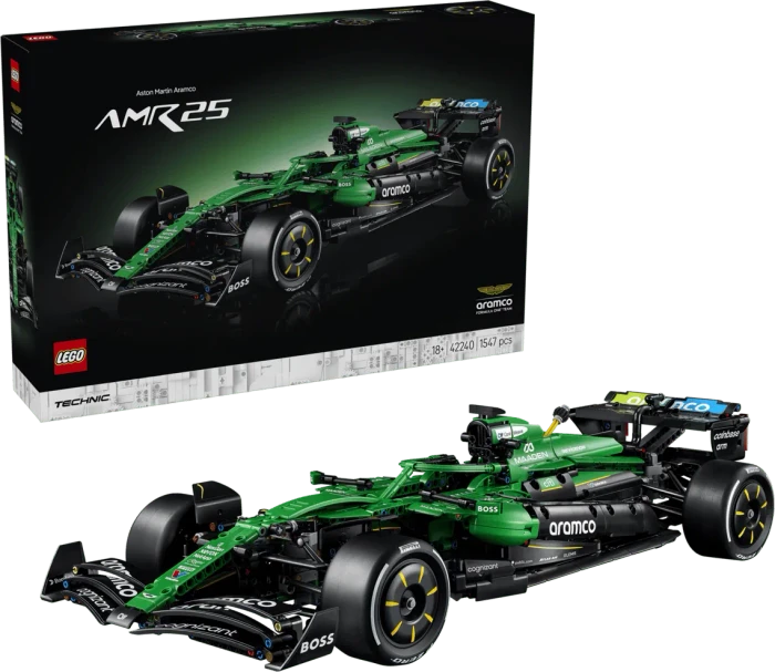LEGO Technic 42240 Aston Martin Aramco AMR25 F1 Auto