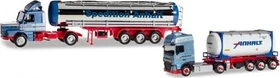Herpa Jubiläumsset mit zwei Modellen 50 Jahre Spedition Anhalt
