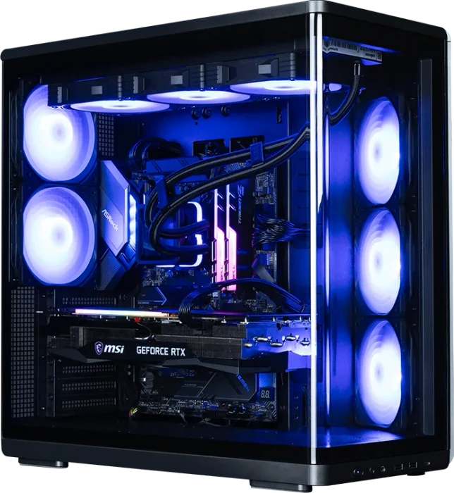 Zalman P60 Black, Glasfenster