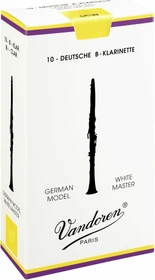 Vandoren CR163T White Master Traditonal, Stärke 3, 10 Stück