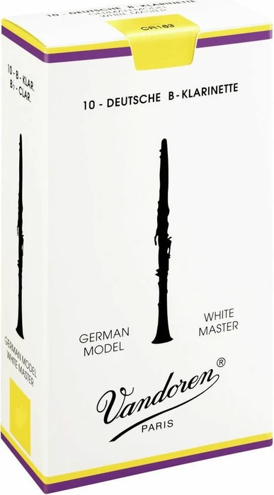 Vandoren CR163T White Master Traditonal, Stärke 3, 10 Stück