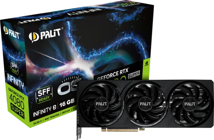 Palit GeForce RTX 4080 SUPER Infinity 3 OC, 16GB GDDR6X, HDMI, 3x DP