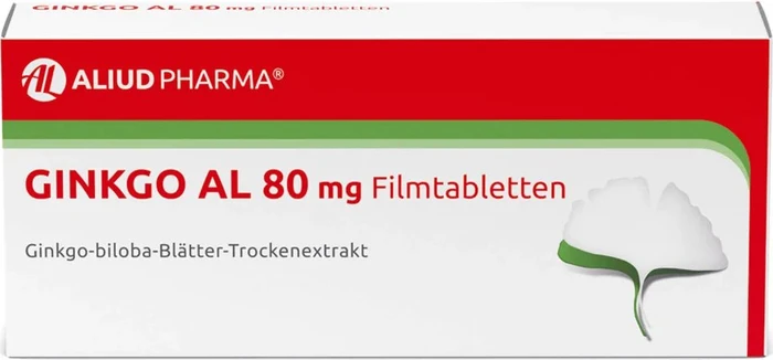 Aliud Ginkgo AL 80 Filmtabletten, 30 Stück