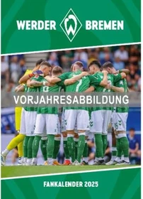 Neumann Werder Bremen Wandkalender 2026, 300x420mm, grün
