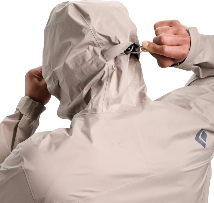 Black Diamond FineLine Stretch Rain Shell Funktionsjacke moonstone (Herren)