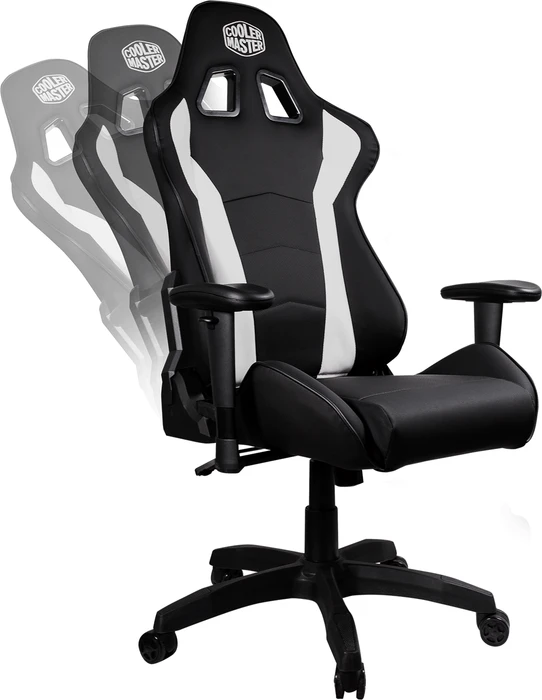 Cooler Master Caliber R1 Gamingstuhl, schwarz/weiß