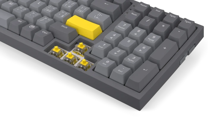 Endorfy Celeris 1800, grau, Endorfy YELLOW, USB/Bluetooth, CZ