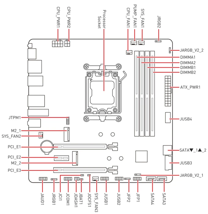 MSI PRO B650M-A WIFI (AMD AM5)