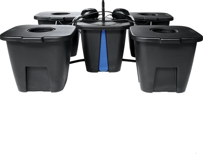 Plant!t Aeros IV Master System mit Belüftungspumpen Set, 5 Stück