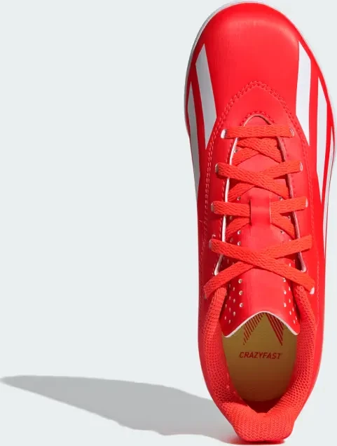 adidas X Crazyfast Club TF solar red/cloud white/team solar yellow 2 (Junior)