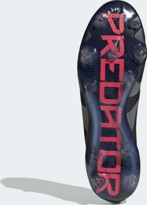 adidas Predator Elite Laceless FG core black/grey four/lucid red