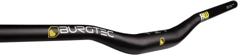 Burgtec Ride Wide Alloy Enduro 35mm/30mm/5° up/9° back Riser Lenker 800mm schwarz