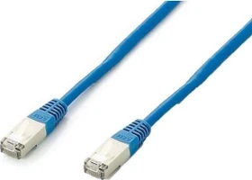 Equip Platinum Patchkabel, Cat6a, S/FTP, RJ-45/RJ-45, 0.5m, blau