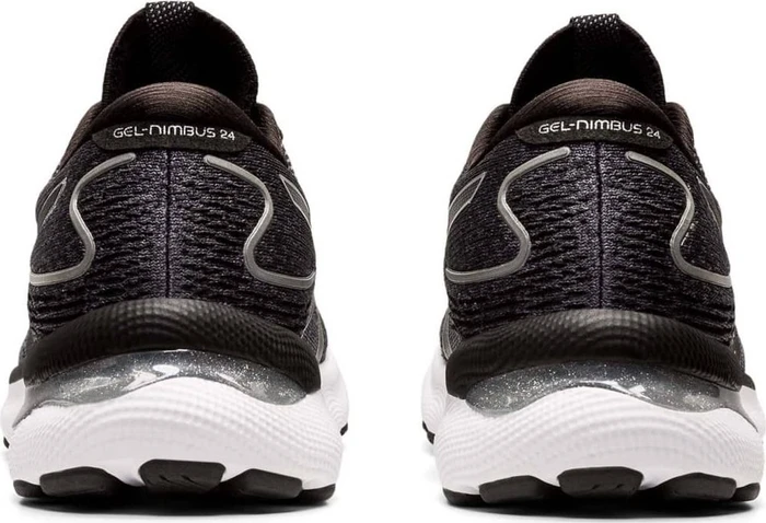 Asics Gel-Nimbus 24 black/pure silver (Damen)