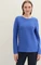 Tom Tailor Rundhalsausschnitt Strickpullover preppy jean blue (Damen) Vorschaubild