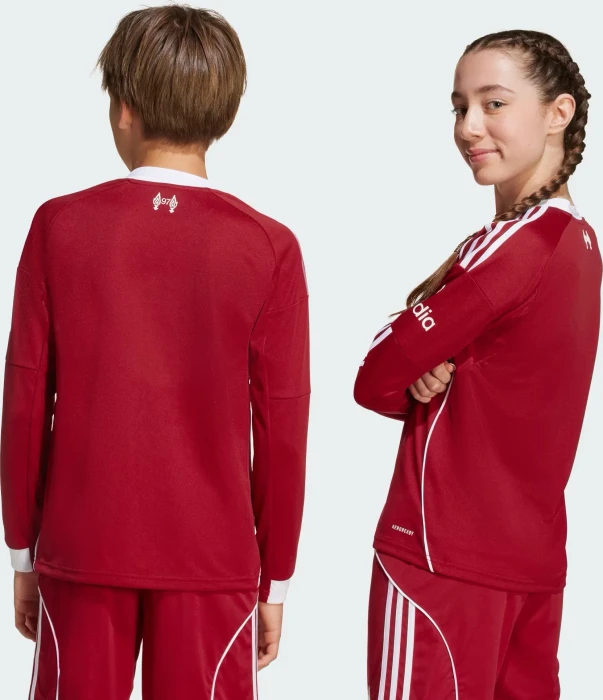 adidas Liverpool FC 2025/2026 Heimtrikot langarm (Junior)