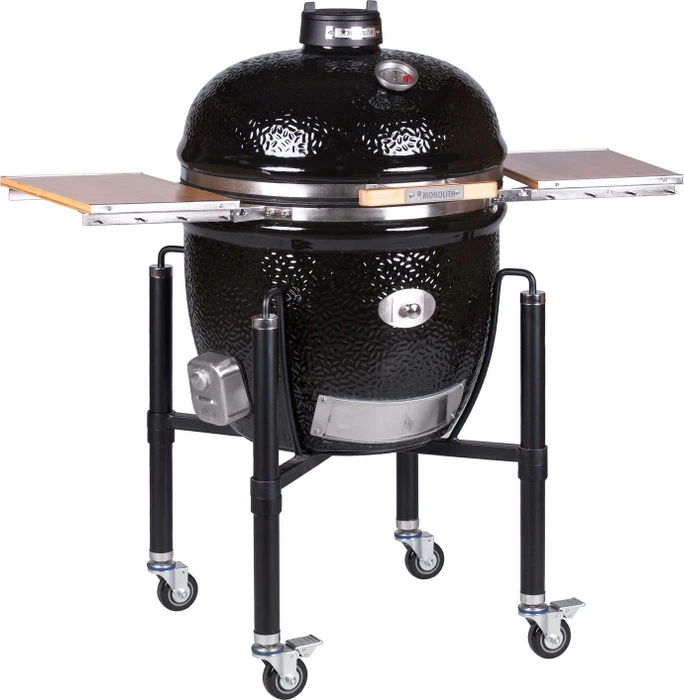 Monolith LeChef Pro 2.0 Guru Edition Keramikgrill inkl. Untergestell schwarz