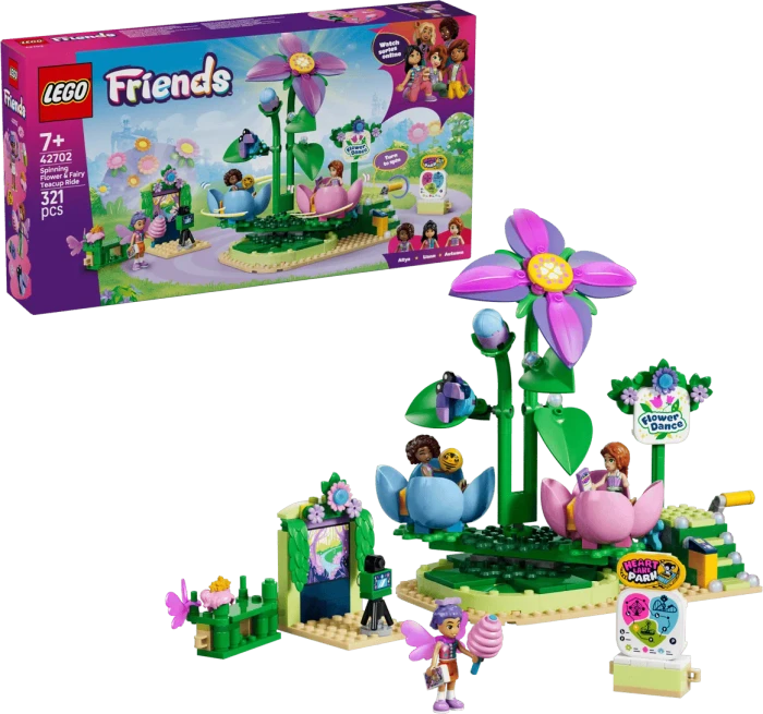 LEGO Friends - Feentassen-Karussell mit Blumendeko