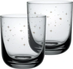 like by Villeroy & Boch Winter Glow Trinkglas, 2 Stück