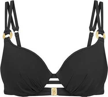 Triumph Summer Twist mit Bügel Bikini-Oberteil schwarz (Damen)