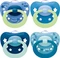 NUK Signature Silikon Schnuller, 6-18M, 4er-Pack Vorschaubild