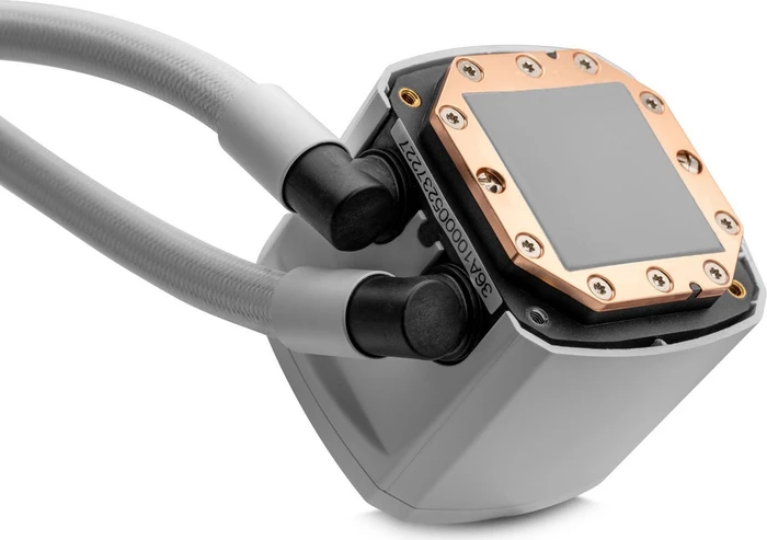 EK Water Blocks EK-Nucleus AIO CR360 Lux D-RGB White, weiß