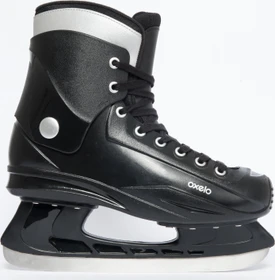 Oxelo Fit 100 Eiskunstlaufschuhe schwarz (Herren)