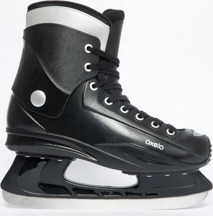 Oxelo Fit 100 Eiskunstlaufschuhe schwarz (Herren)