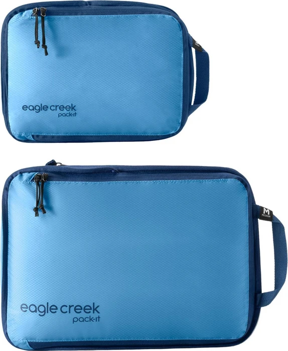 Eagle Creek Pack-It Isolate Compression Cube Set S/M blue dawn