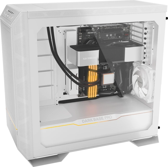 be quiet! Dark Base Pro 901 White, weiß, Glasfenster, schallgedämmt