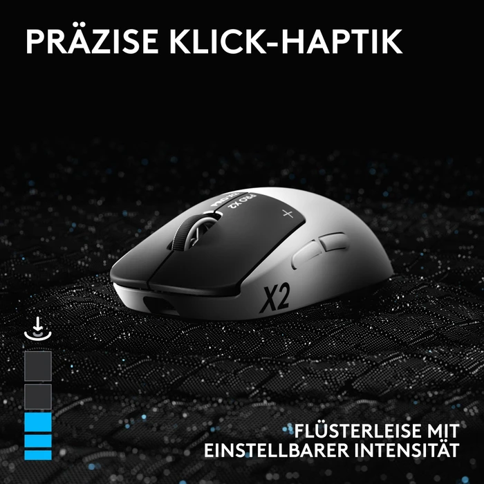 Logitech G Pro X2 Superstrike Lightspeed, Lunar Eclipse, USB