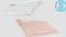 Logitech K380 Multi-Device Keyboard, Rose, Bluetooth, DE Vorschaubild