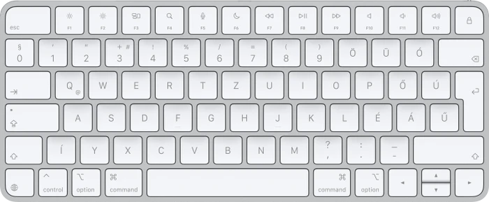 Apple Magic Keyboard (USB-C), weiß/silber, USB/Bluetooth, HU