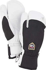 Hestra Army Leather Patrol 3-Finger Skihandschuhe schwarz