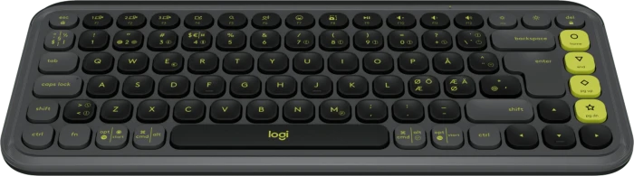 Logitech POP Icon Keys, Graphite & Green, Logi Bolt, USB/Bluetooth, ND
