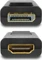 Axagon DisplayPort 1.1 Stecker auf HDMI 1.3 Buchse, Adapter Vorschaubild