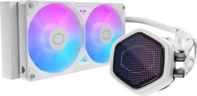 Cooler Master MasterLiquid 240 Atmos II Pixel LCD, weiß