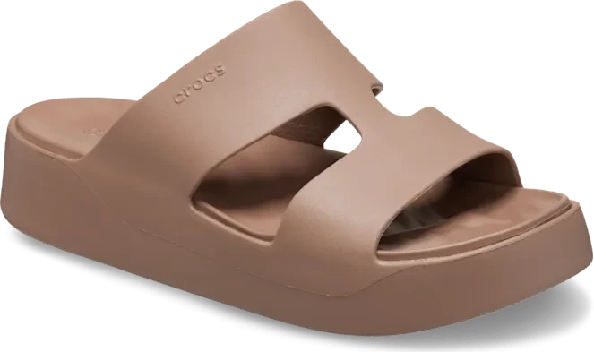 Crocs Getaway Platform H-Strap latte (Damen)