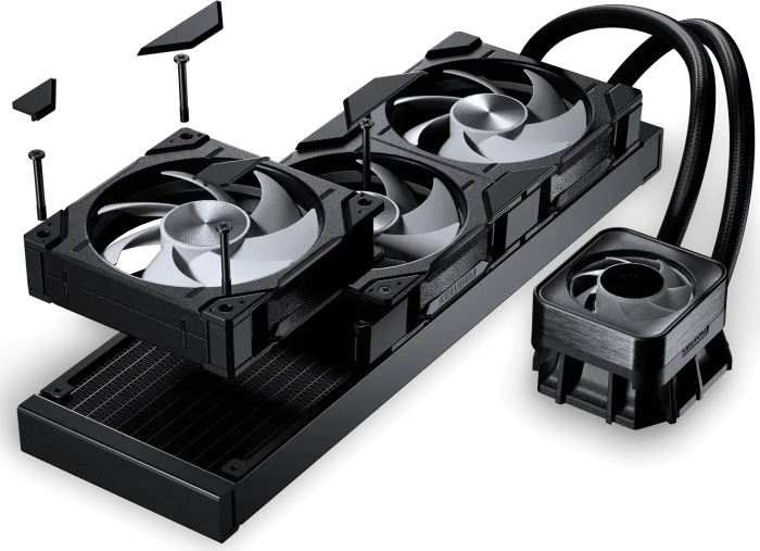 Phanteks Glacier One 360D30 X2 schwarz